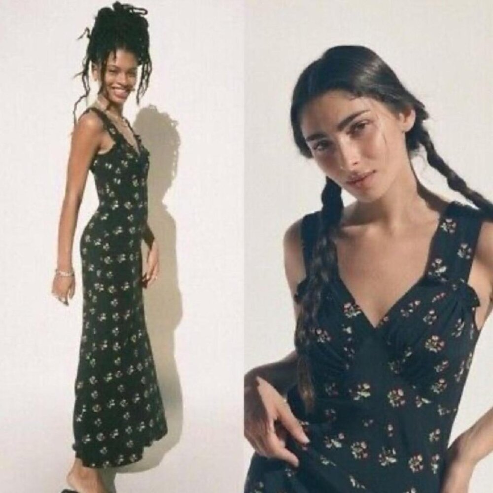 Realisation par the ivy in posy XS realisation par black long dress